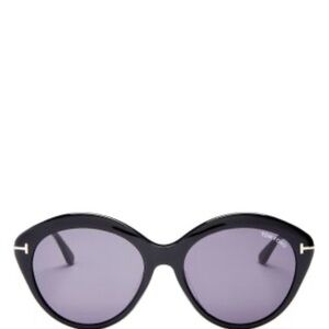 TOM FORD MAXINE 57MM ROUND SUNGLASSES